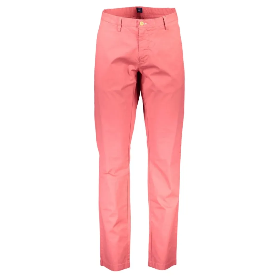 Rød Bomull Jeansbukse