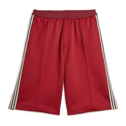 Røde Track Shorts Retro Stil
