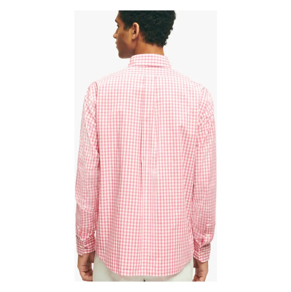 Rød Sport Fredagsskjorte med Polo Button Down-krage