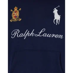 Regular Fit Hoodie med Maxi Hestebroderi