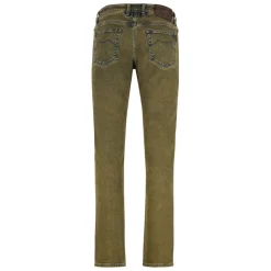 Regular Fit Jeans med Lærlogo