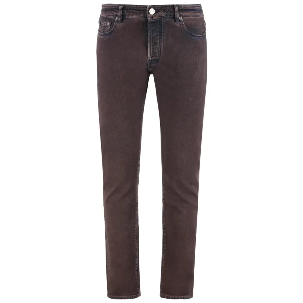 Regular Fit Jeans med skinnlogo