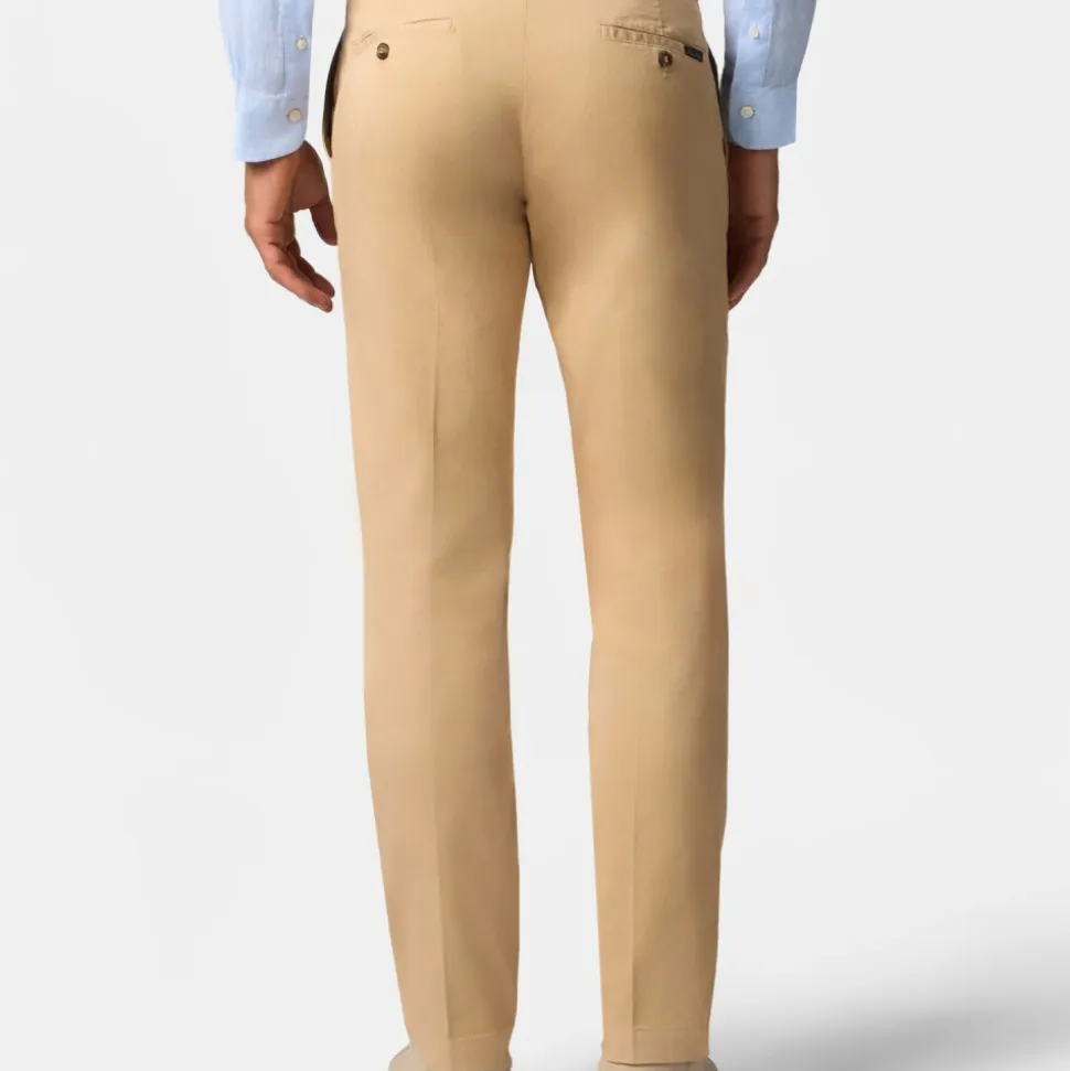Regular Fit Stretch Cotton Gabardine Chino