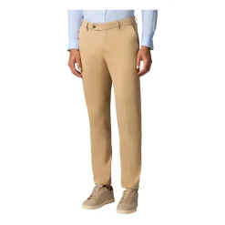 Regular Fit Stretch Cotton Gabardine Chino