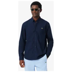 Regular Fit Stretch Poplin-skjorte
