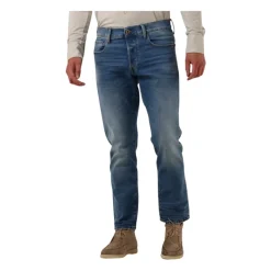 Regular Tapered Blå Jeans