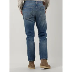 Regular Tapered Blå Jeans