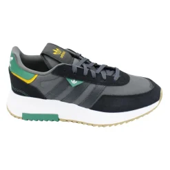 Retrostil Sneakers med Semsket Skinninnlegg