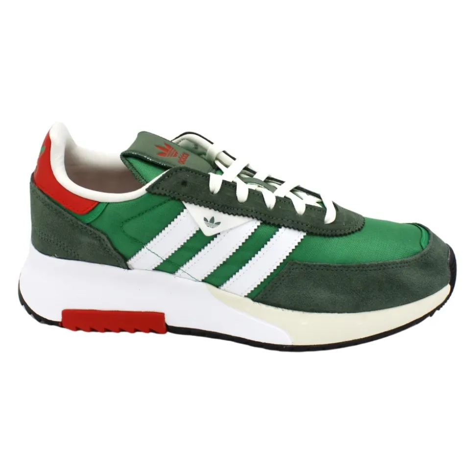Retrostil Sneakers med Semsket Skinninnlegg