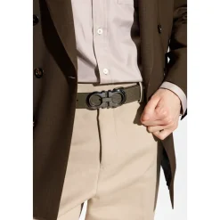 Reversibelt Gancini-belte