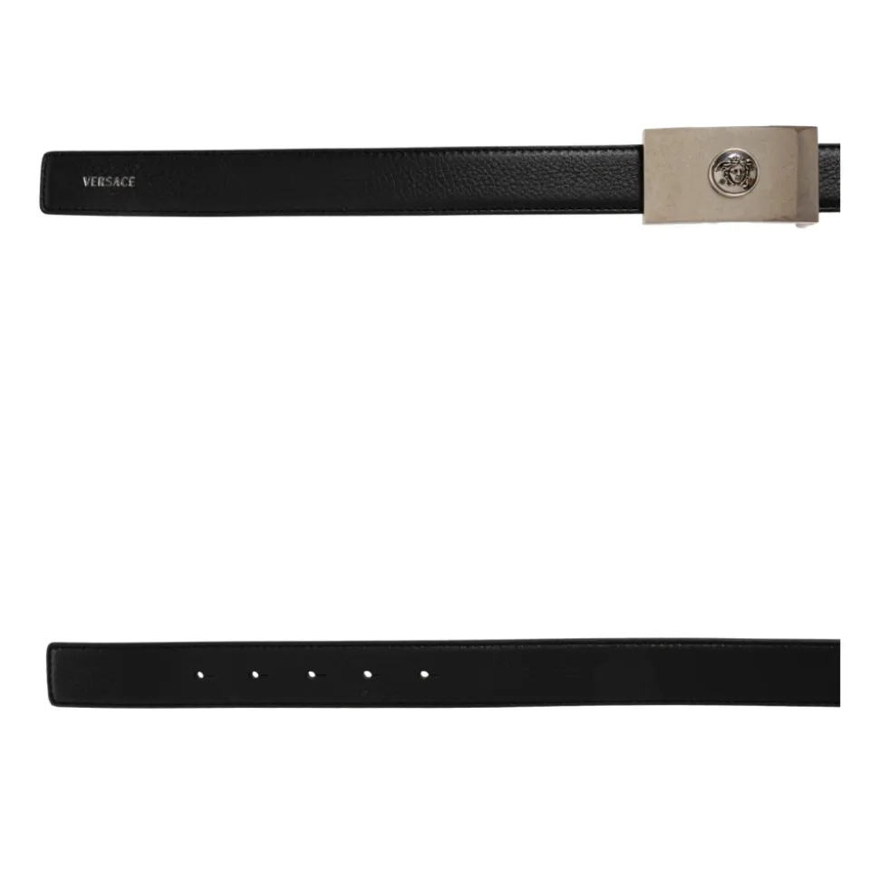 Reversibelt skinnbelte 3 cm