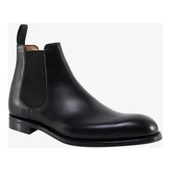 Runde Tå Slip-On Støvletter