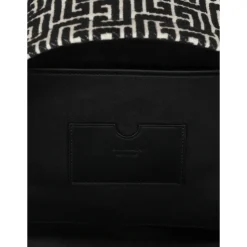 Ryggsekk med jacquard monogram