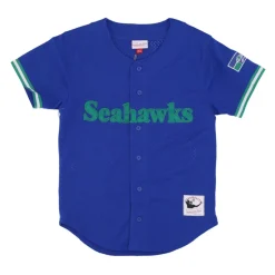 Seattle Seahawks Mesh Button Front Skjorte