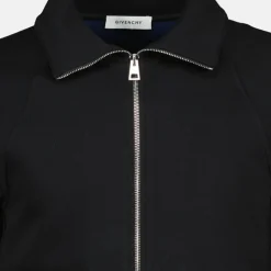 Signature Embroidered Zipped Jacket