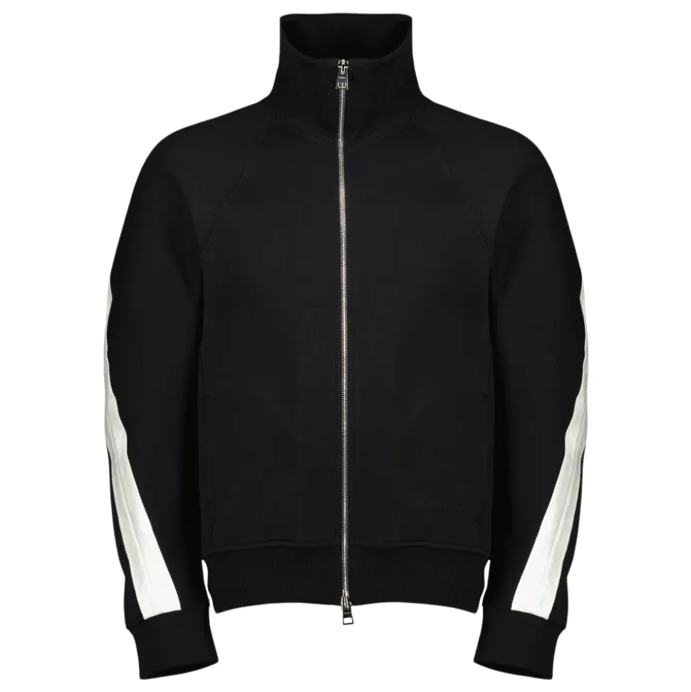 Signature Embroidered Zipped Jacket
