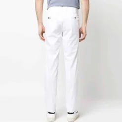 Silke Chinos - Hvit - Super Slim Fit