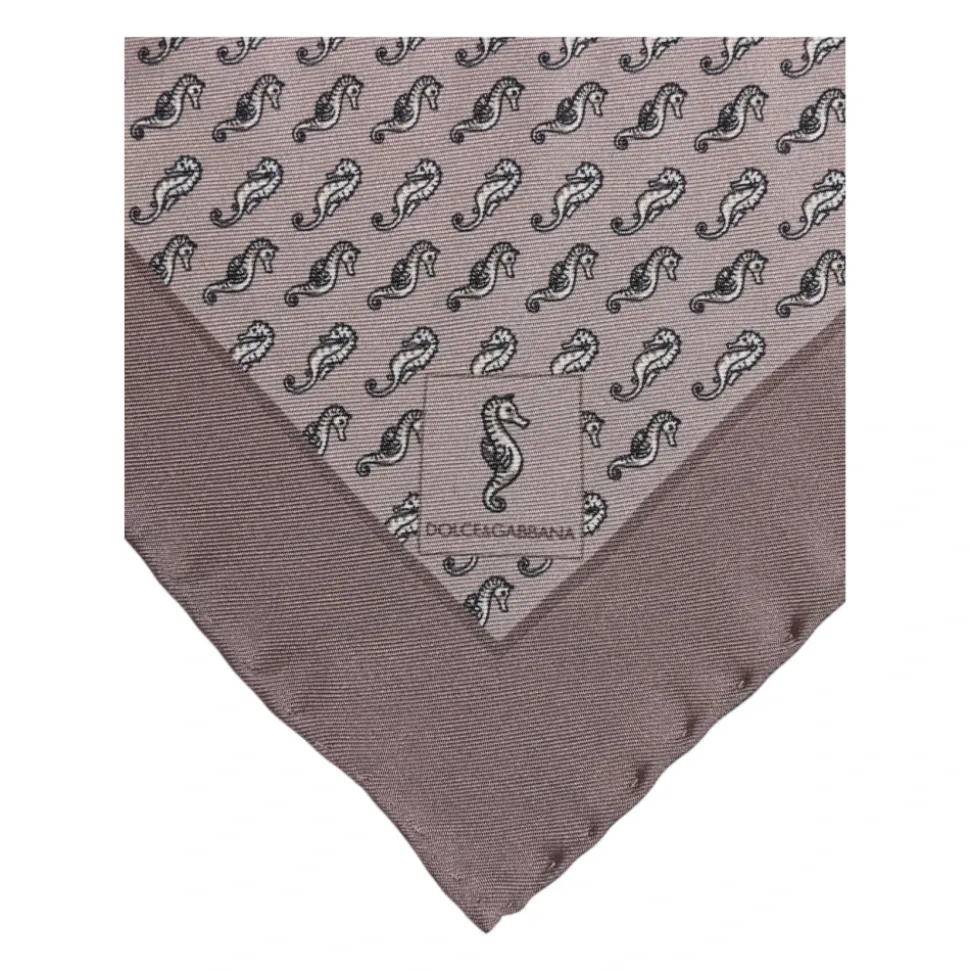 Silke Sjøhest Foulard Skjerf