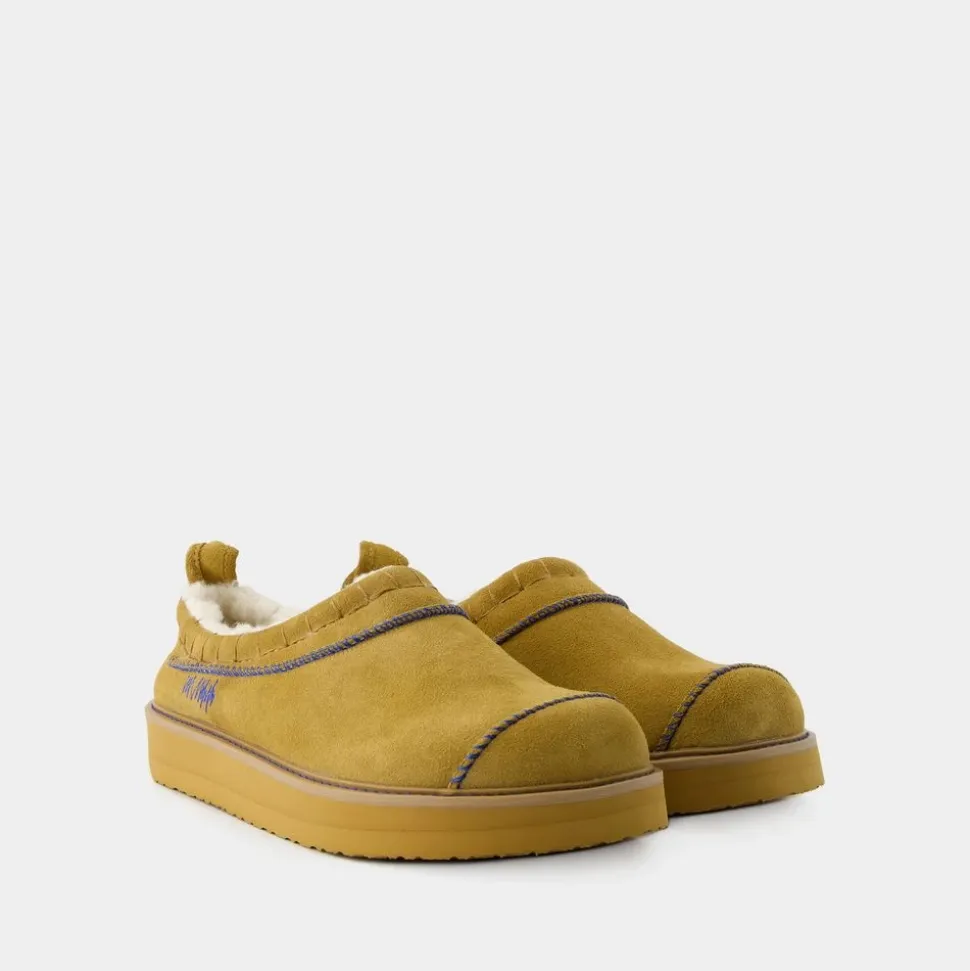 Skinn Slip-On Slides - Kamel