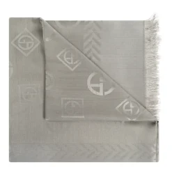 Skjerf med monogram