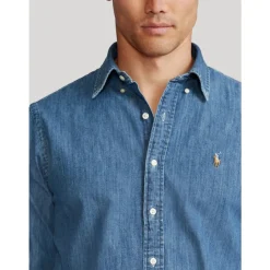 Skreddersydd denimskjorte