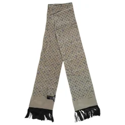 Skulls Silk Fringes Foulard