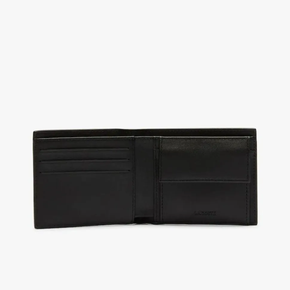 Slank Billfold Italiensk Lær Lommebok