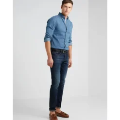 Slim Denim Shirt