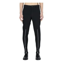 Slim-Fit Bukse med Glidelåsdetaljer