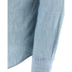 Slim-fit Chambray Skjorte