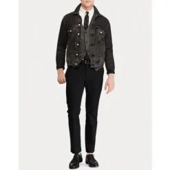 Slim Fit Chino Pants Hudson Black