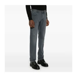 Slim Fit Grå Jeans