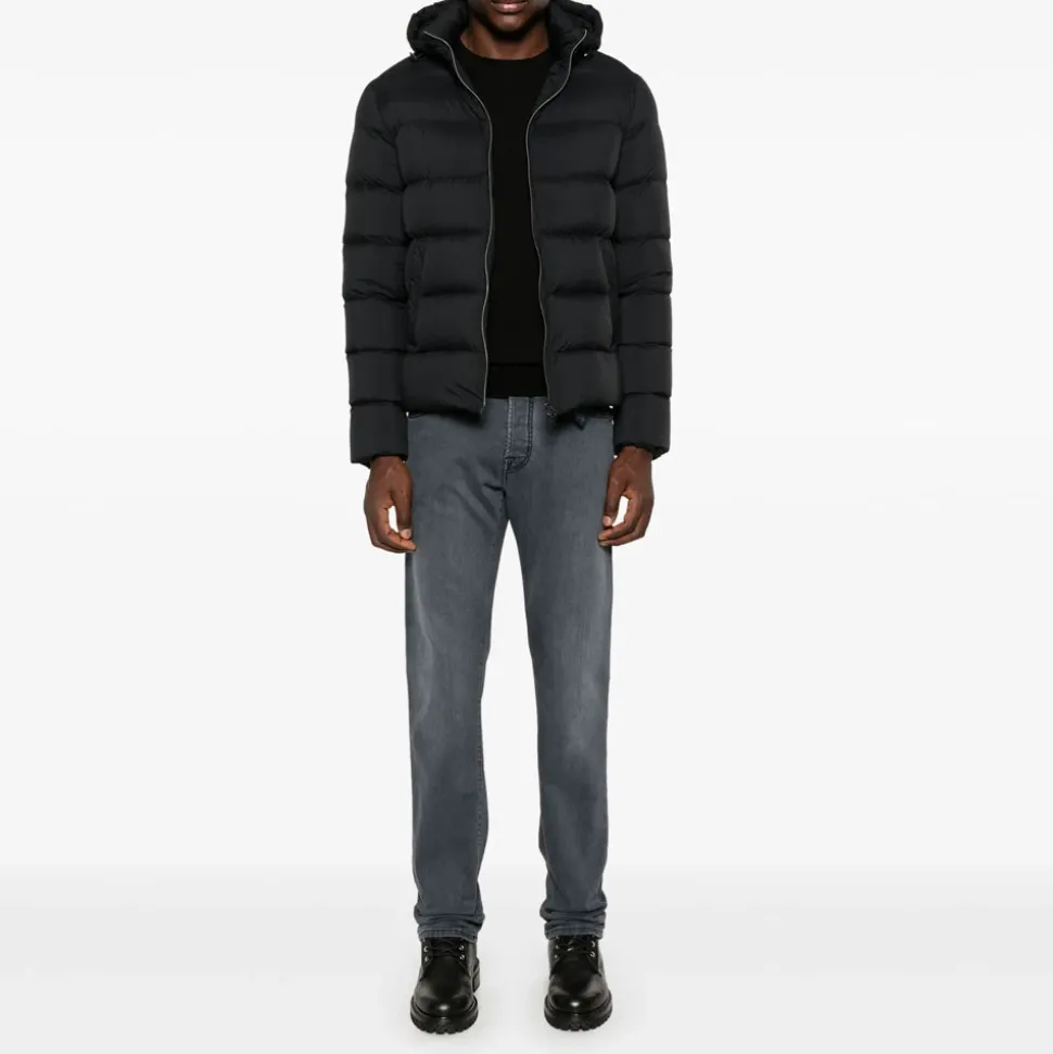 Slim Fit Grå Jeans