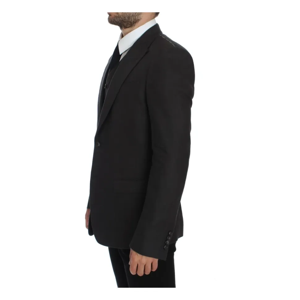 Slim Fit Lin Blazerjakke