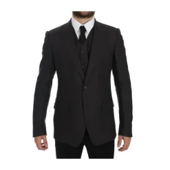 Slim Fit Lin Blazerjakke