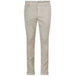 Slim-Fit Linen Blend Trousers