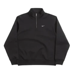 Solo Swoosh Fleece Quarter-Zip Top
