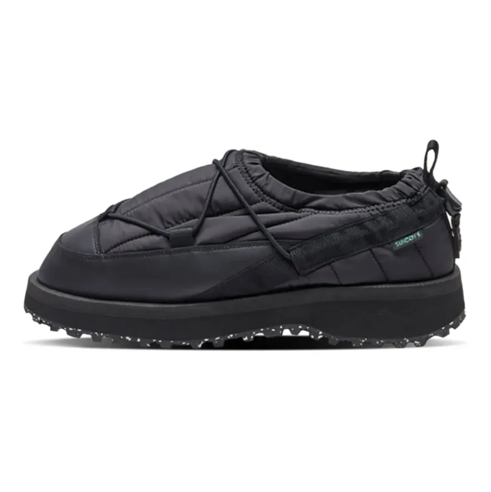 Sorte Slip-On Sneakers med Behagelig Design