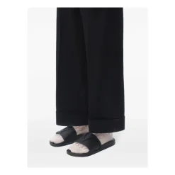 Sorte VLogo Signature Flate Sandaler