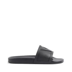 Sorte VLogo Signature Flate Sandaler