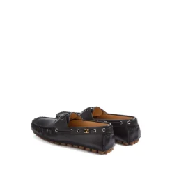 Sort skinn VLogo Slip-On sko