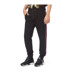 Sort Slim Fit Joggebukse