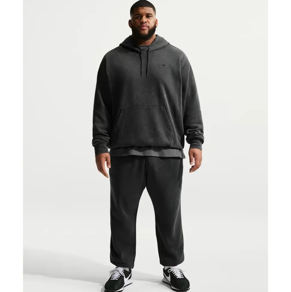 Sportswear Club Washed Cuffed Fleece Pants