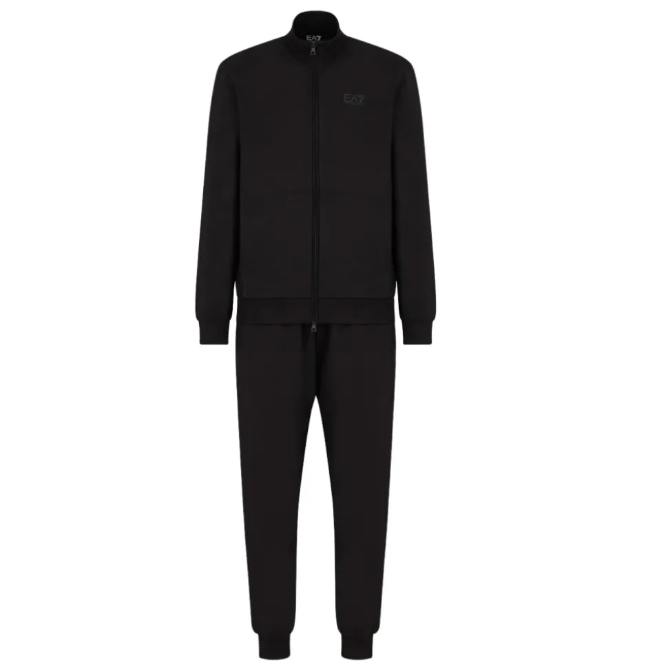 Sporty svart treningsdress