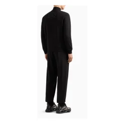 Sporty svart treningsdress