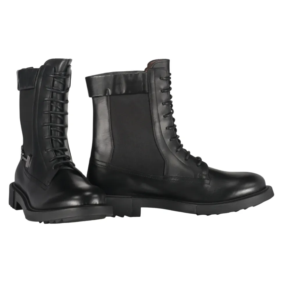 Stilige Lace-up Ankelstøvler