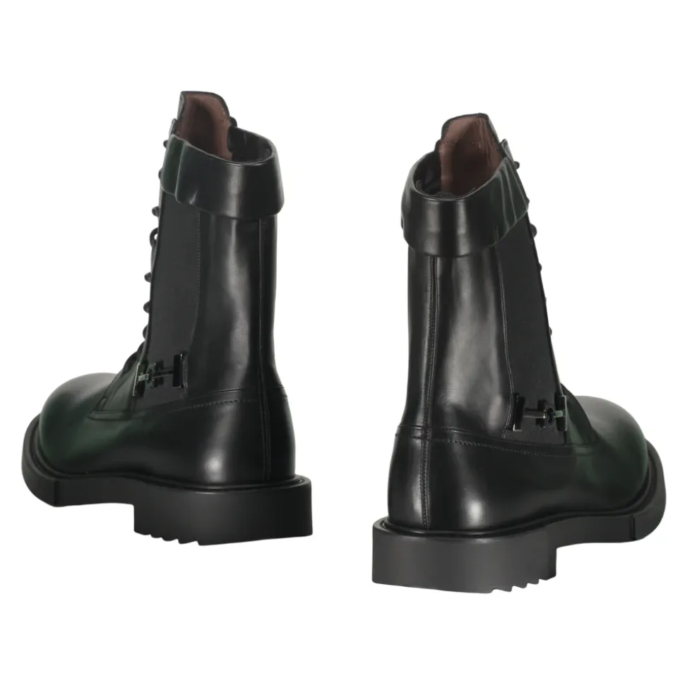 Stilige Lace-up Ankelstøvler