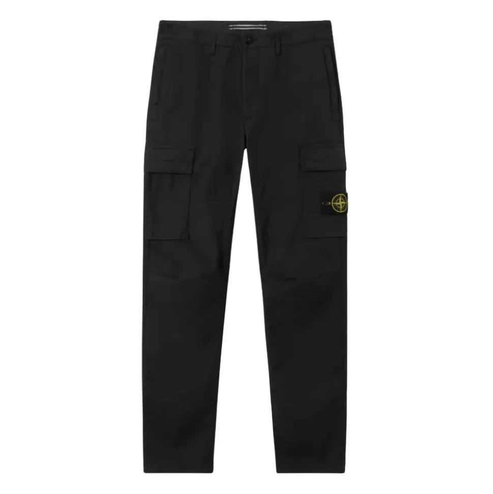 Stretch Cotton Twill Trousers
