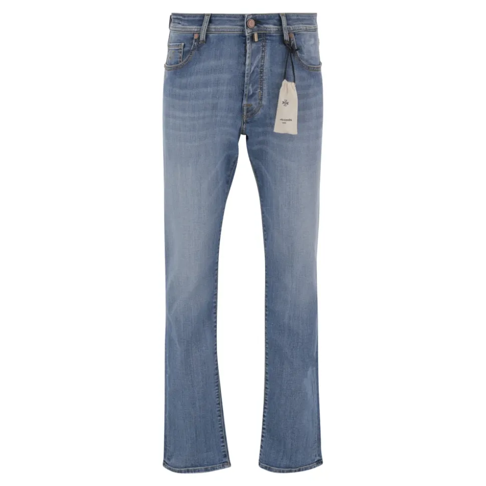 Stretch jeans i bomull