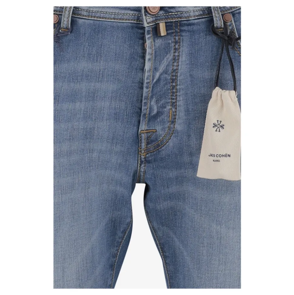 Stretch jeans i bomull